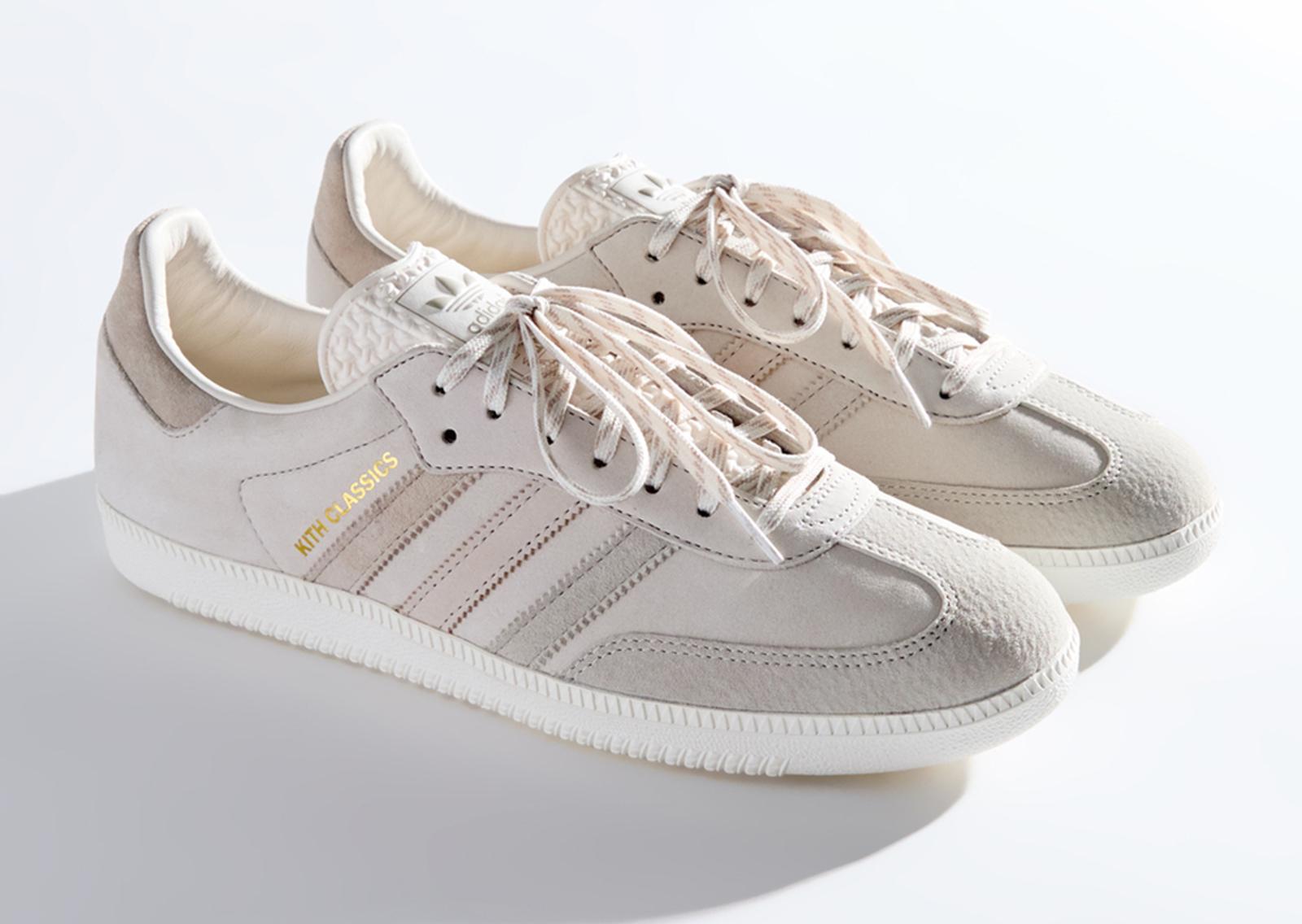 Kith Classics x adidas Originals Samba Summer Palette Angle