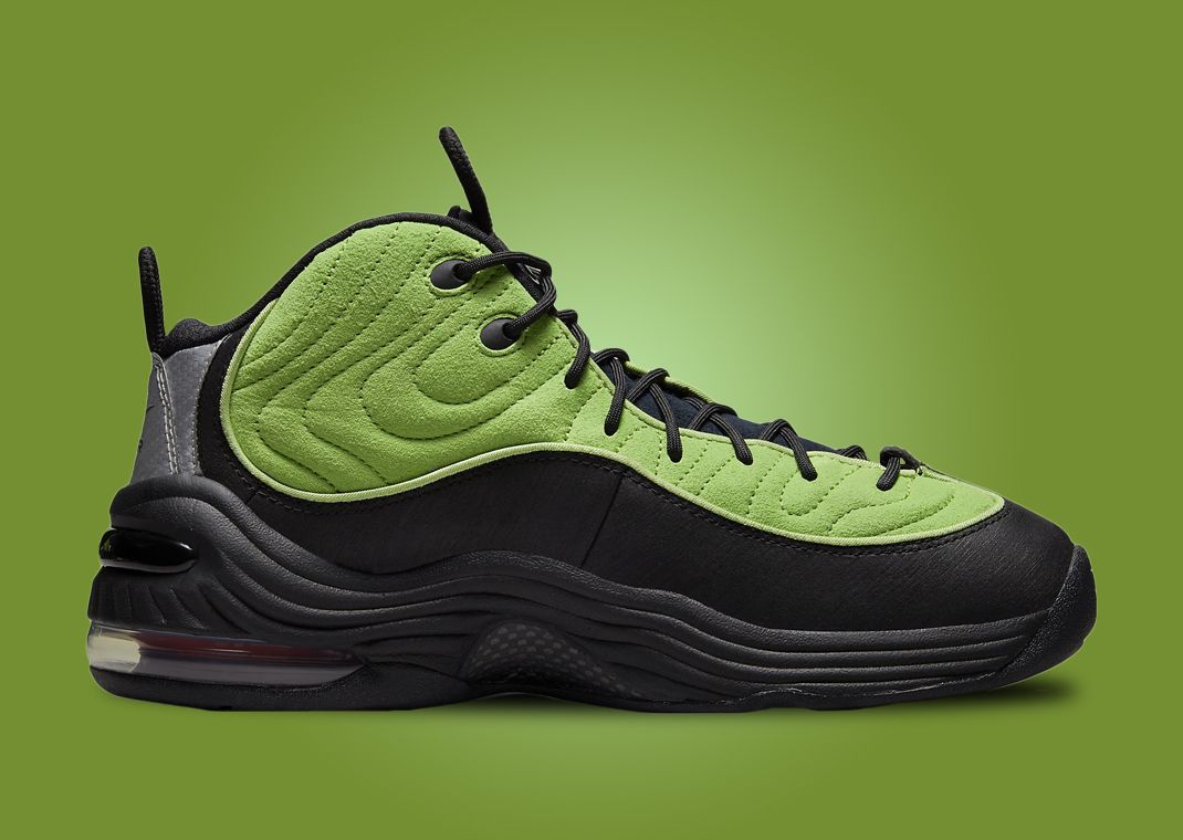 The Stussy x Nike Air Penny 2 Green Flash Drops December 20th