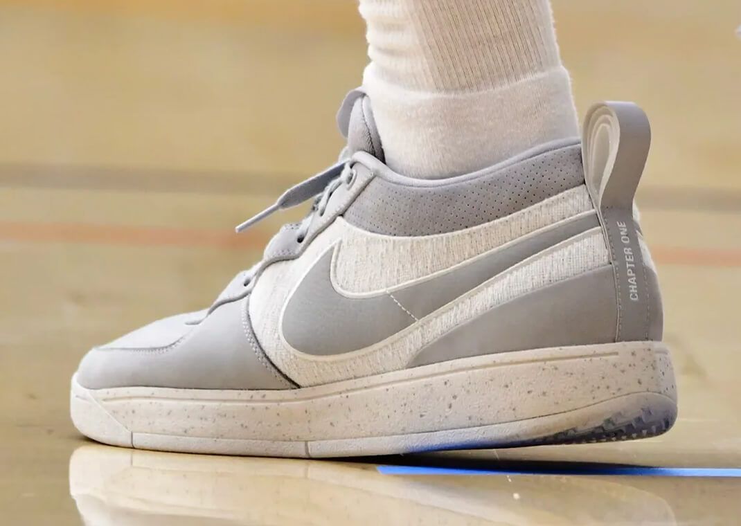 Devin Booker Showcases Nike Book 1 Cool Grey PE