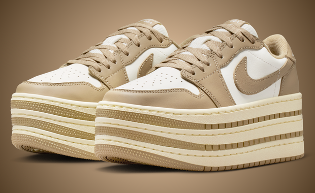 Air Jordan 1 Low Triple Stack Khaki