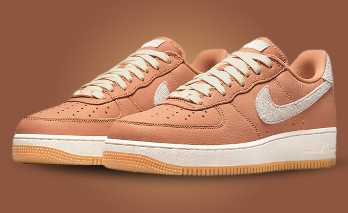 Tan Covers This Nike Air Force 1 Craft