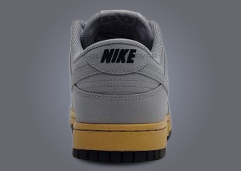 Nike Dunk Low Retro Wolf Grey Gum Heel