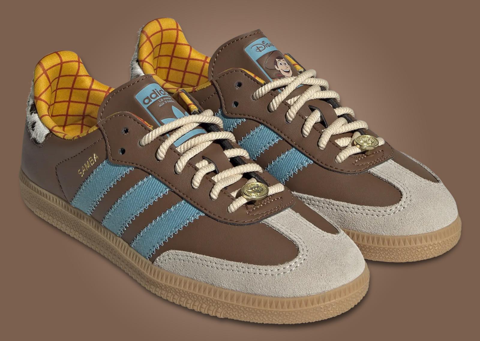 Toy Story x adidas Samba OG Woody (GS) Angle