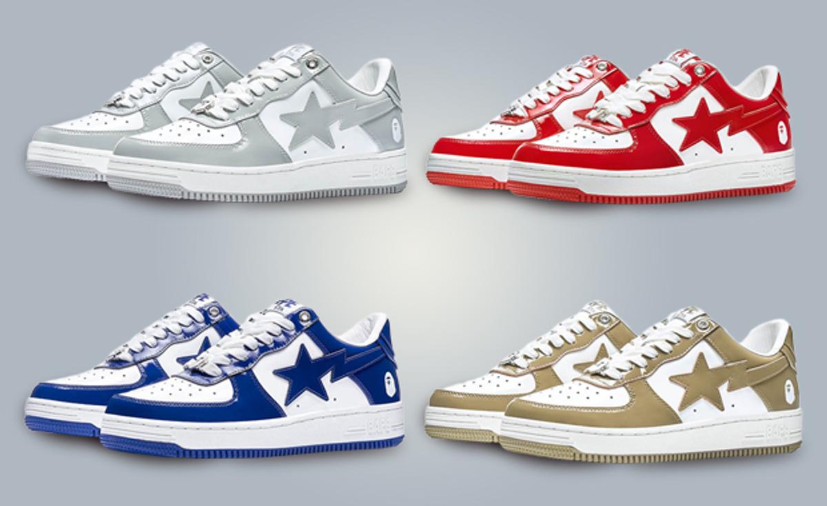 A Bathing Ape's Bape Sta Patent Pack Is Gloriously Glossy
