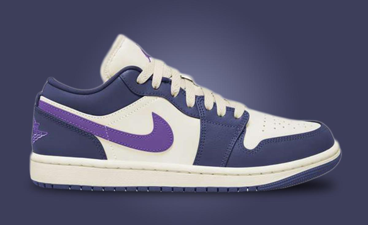 Action Grape Accents Accentuate This Upcoming Air Jordan 1 Low