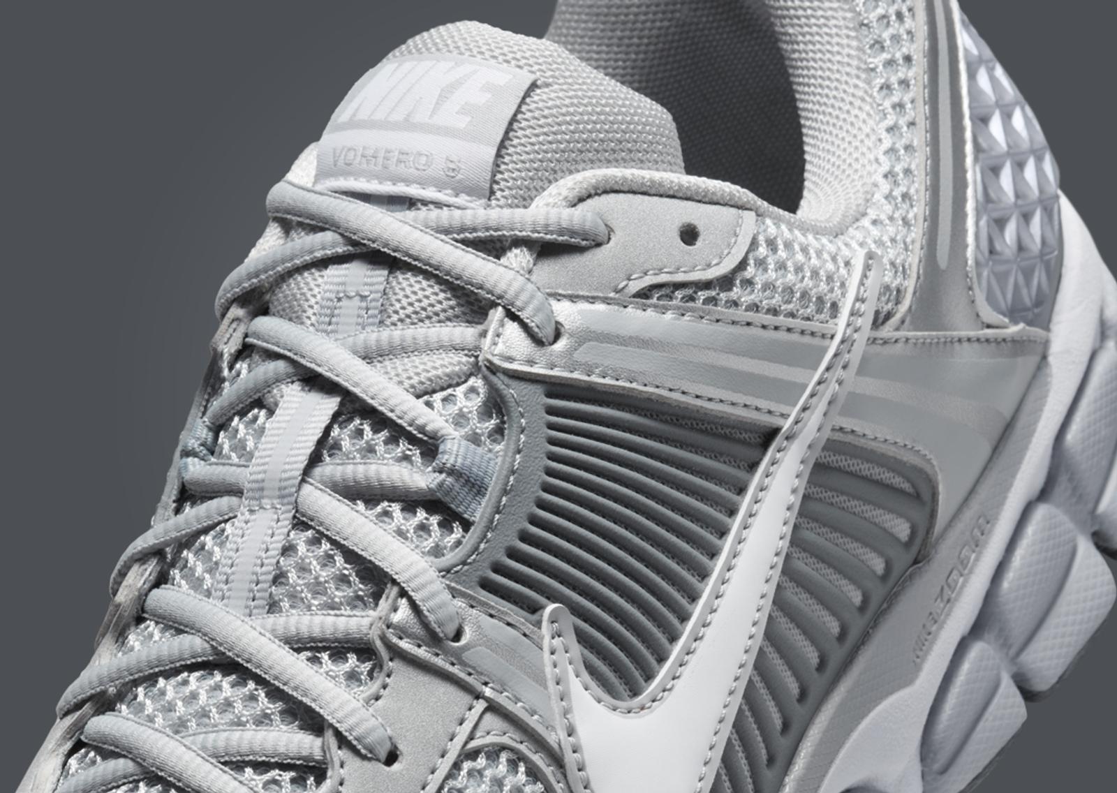 Nike Zoom Vomero 5 Cool Grey Midfoot Detail