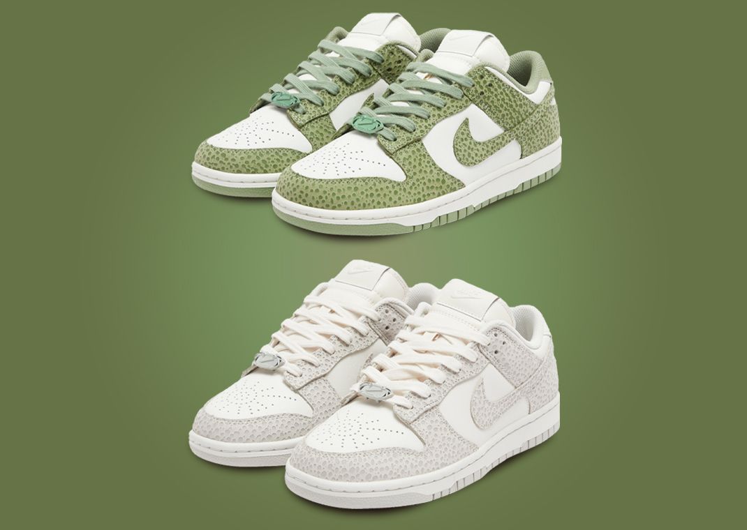 The Nike Dunk Low Safari Print Pack Releases Fall 2024 The Nike Dunk Low Safari Print Pack Releases Fall 2024