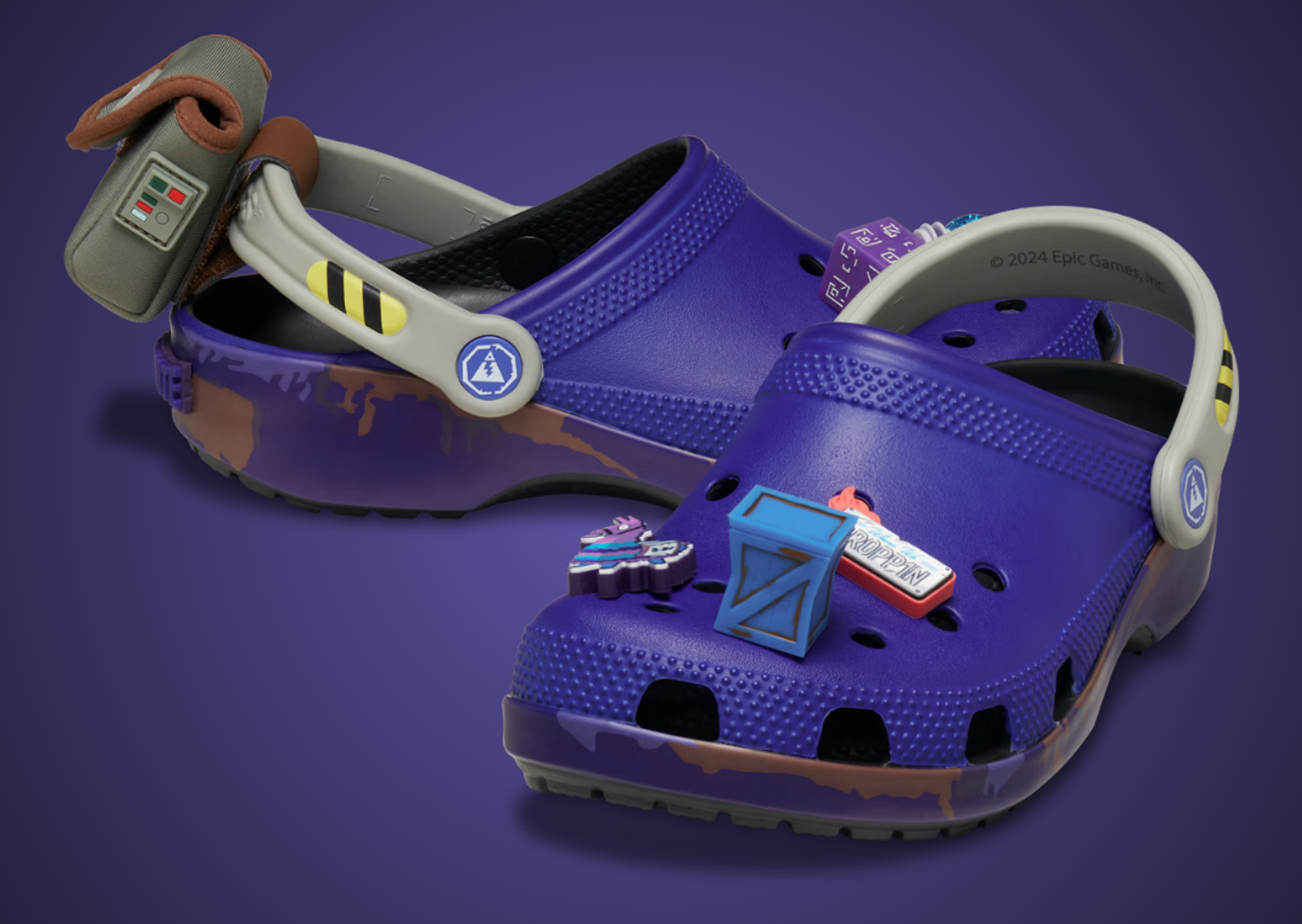 Fortnite x Crocs Classic Clog Battle Bus Angle