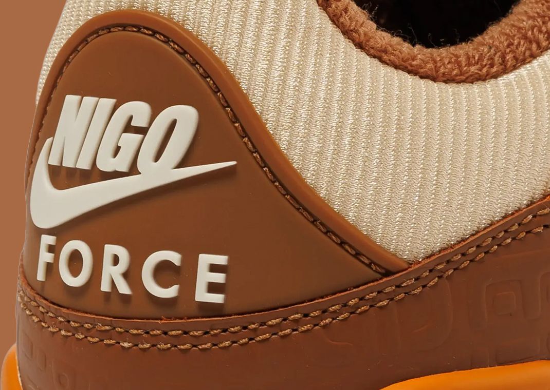 The Nigo x Nike Air Force 3 Low Light British Tan Releases December 2024