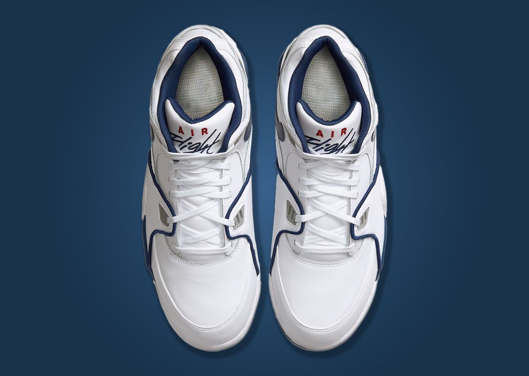 人気話題！Nike Air Flight 89 White Dark  Blue Amazon.com | Nike Men's Air Flight 89, WHITE/DARK OBSIDIAN