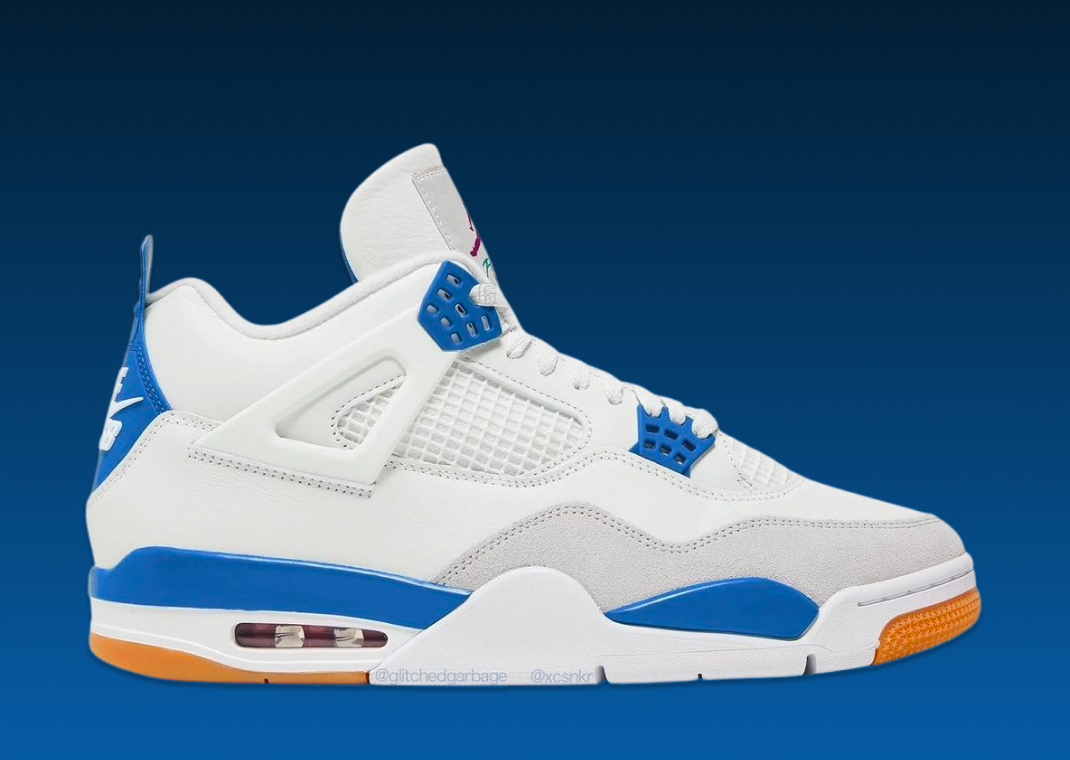 Carolina blue shop air jordan 4