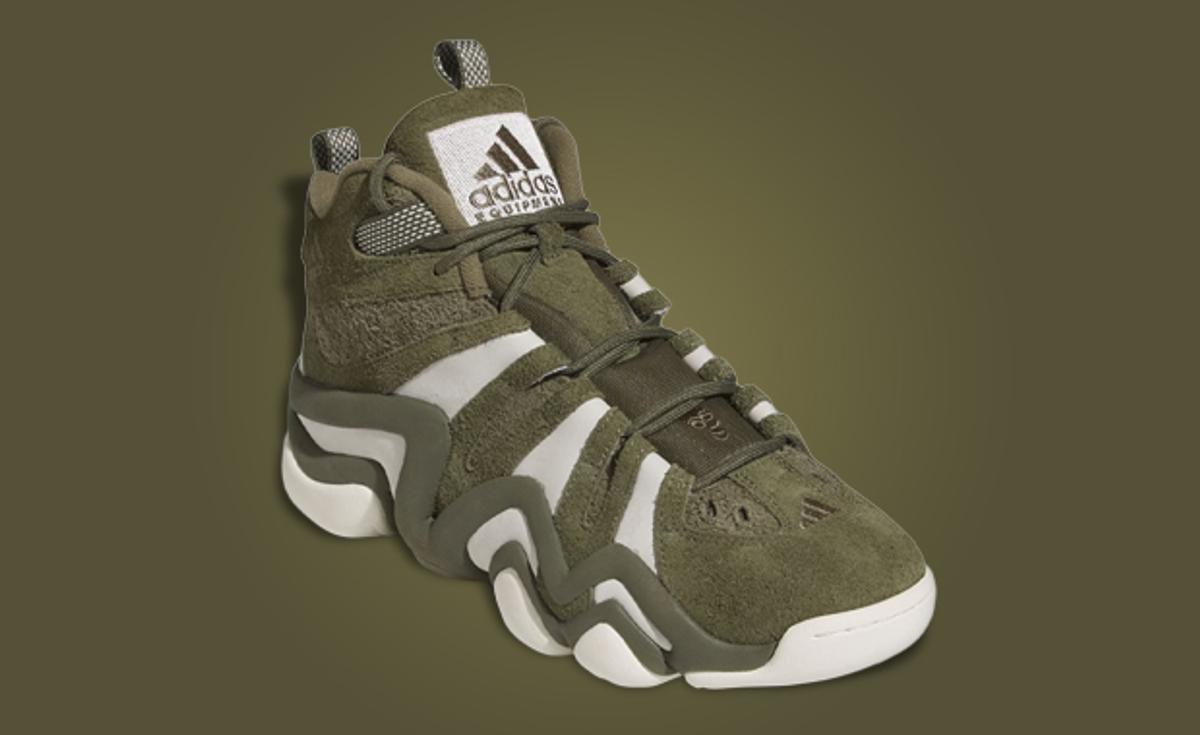 The adidas Crazy 8 Olive Releases in 2024