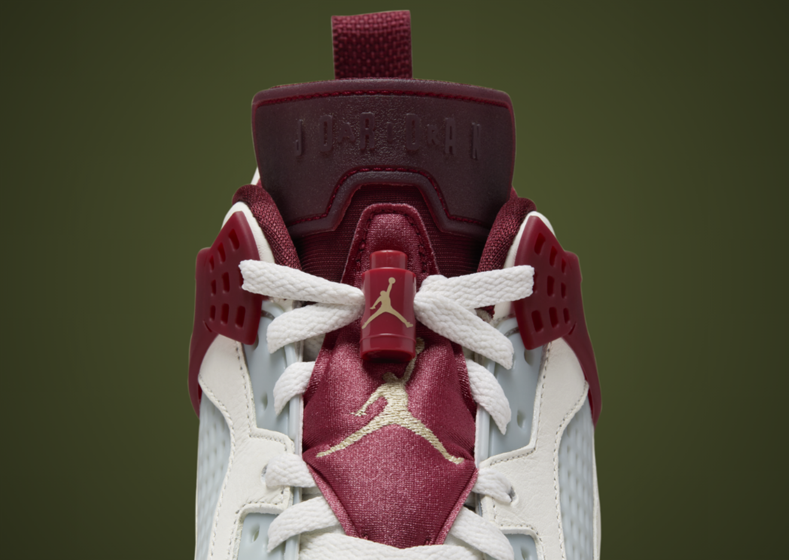 Jordan Spizike Low CNY Tongue Detail Front