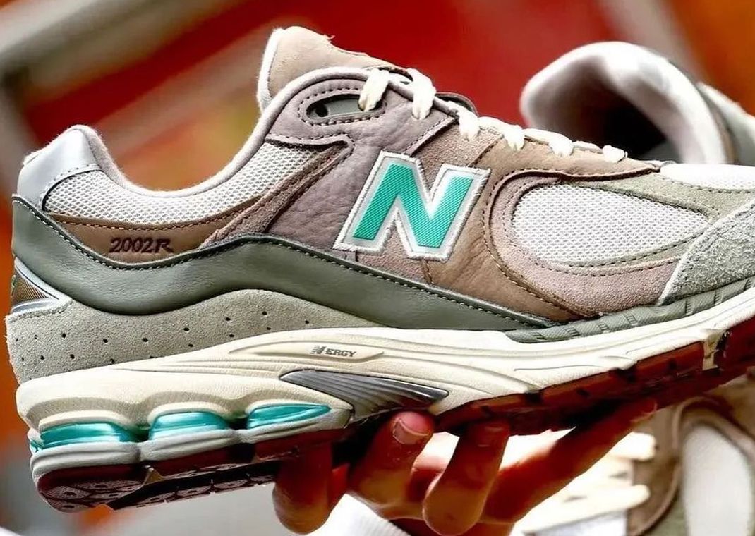 Seafoam Green Hues Wash Over The atmos x New Balance 2002R