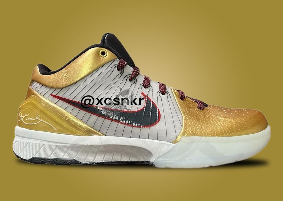 The Nike Zoom Kobe 4 Protro Gold Medal Returns August 2024