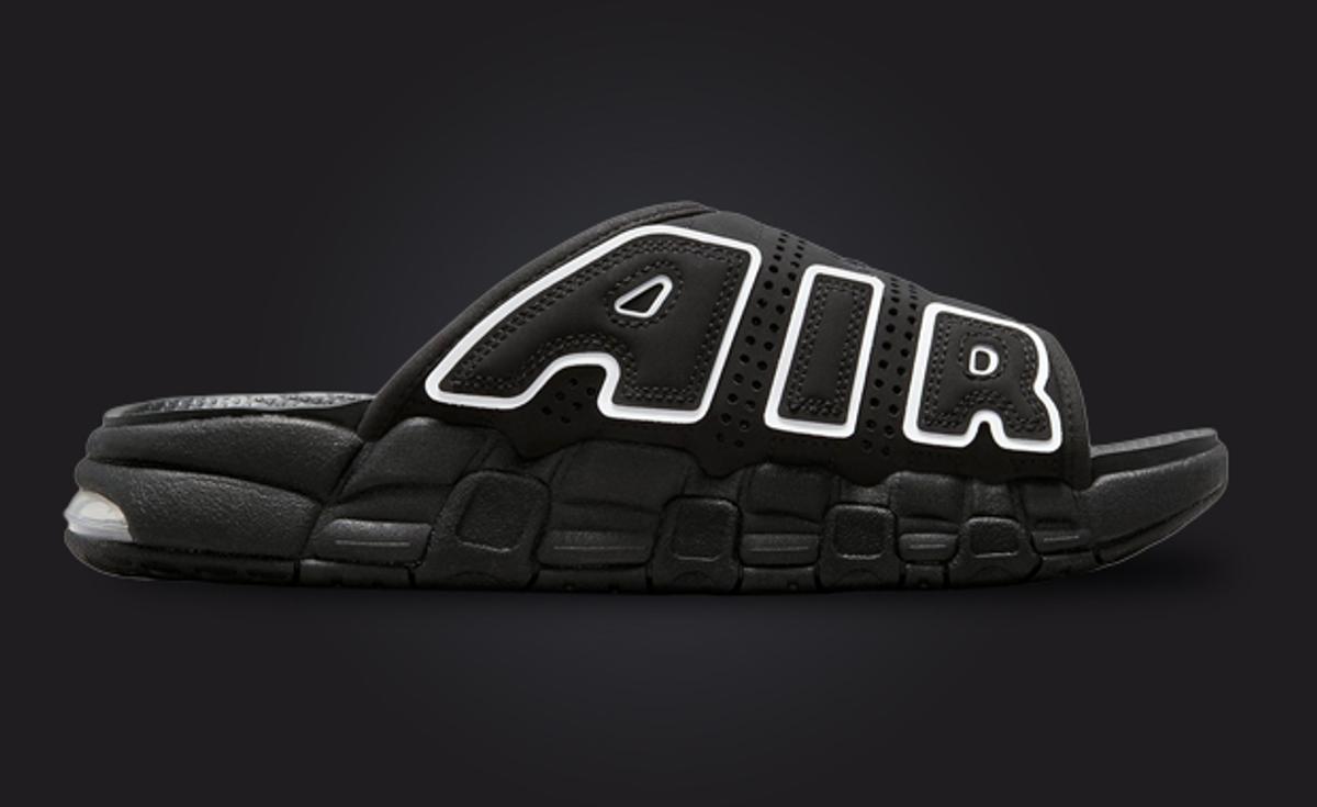 The Nike Air More Uptempo Transforms Into A Slide