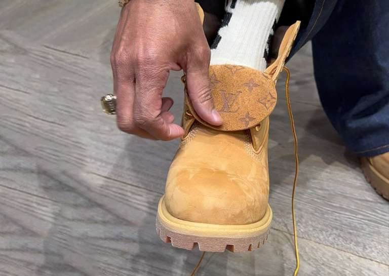 Louis Vuitton x Timberland 6-Inch Boot Toe