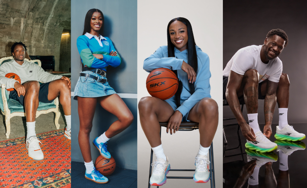 Skechers athletes in lifestyle sneakers