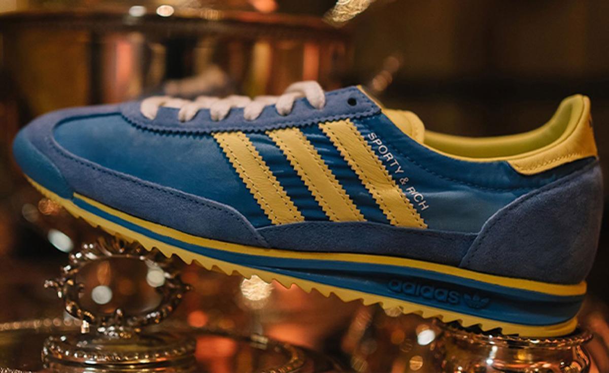 The Sporty & Rich x adidas SL 72 Sweden Releases in 2024