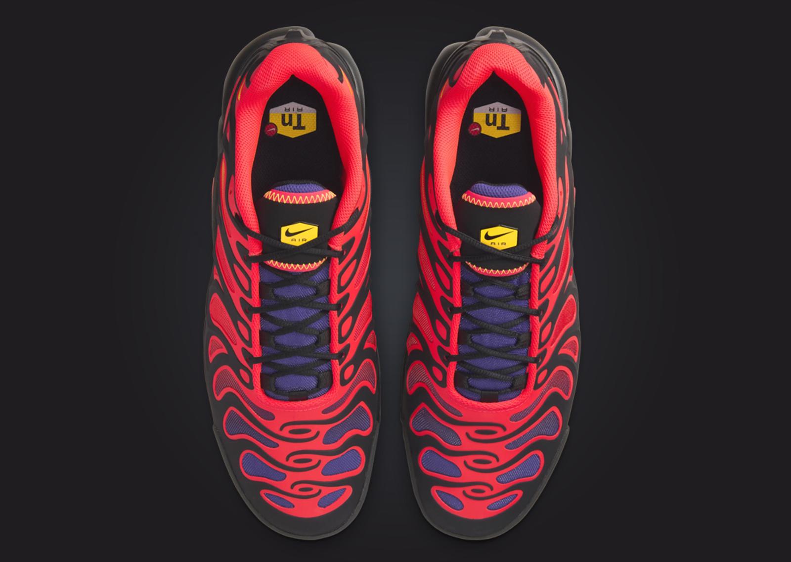 Nike Air Max Plus Drift Black Bright Crimson Top