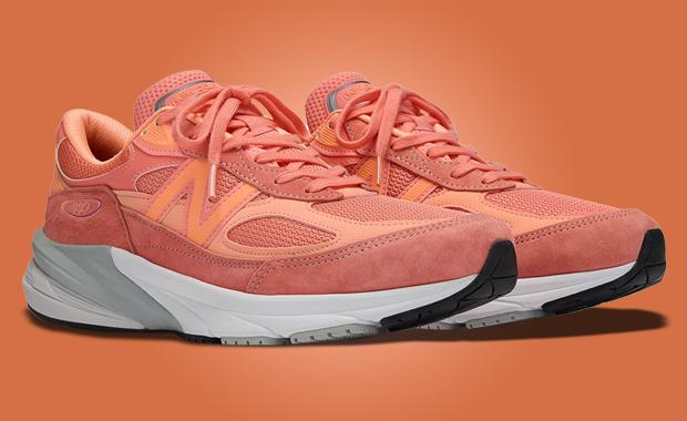 The New Balance 990v6 Made in USA Sunrise Rose Releases Spring 2025