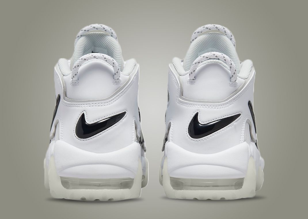 The Nike Air More Uptempo Copy Paste Appears In White