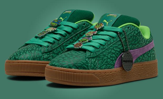 The Teenage Mutant Ninja Turtles x Puma Suede XL Releases in 2025