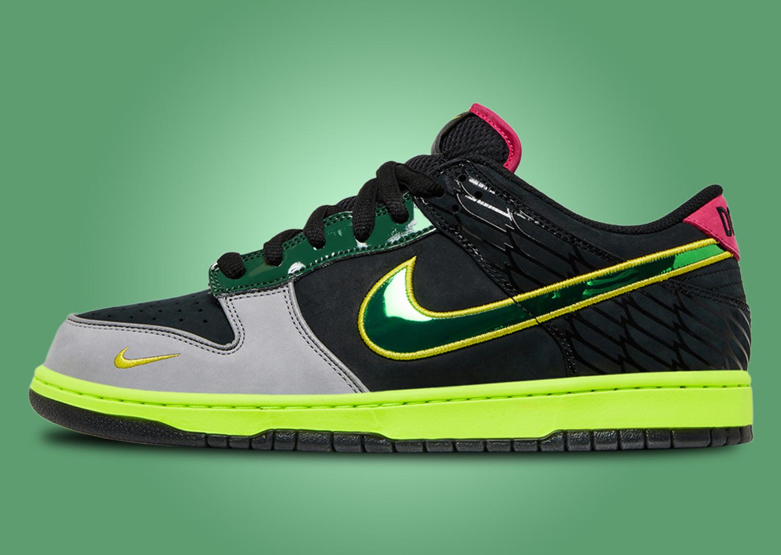 DOAF x Nike Dunk Low What The Ducks of a Feather Home Lateral