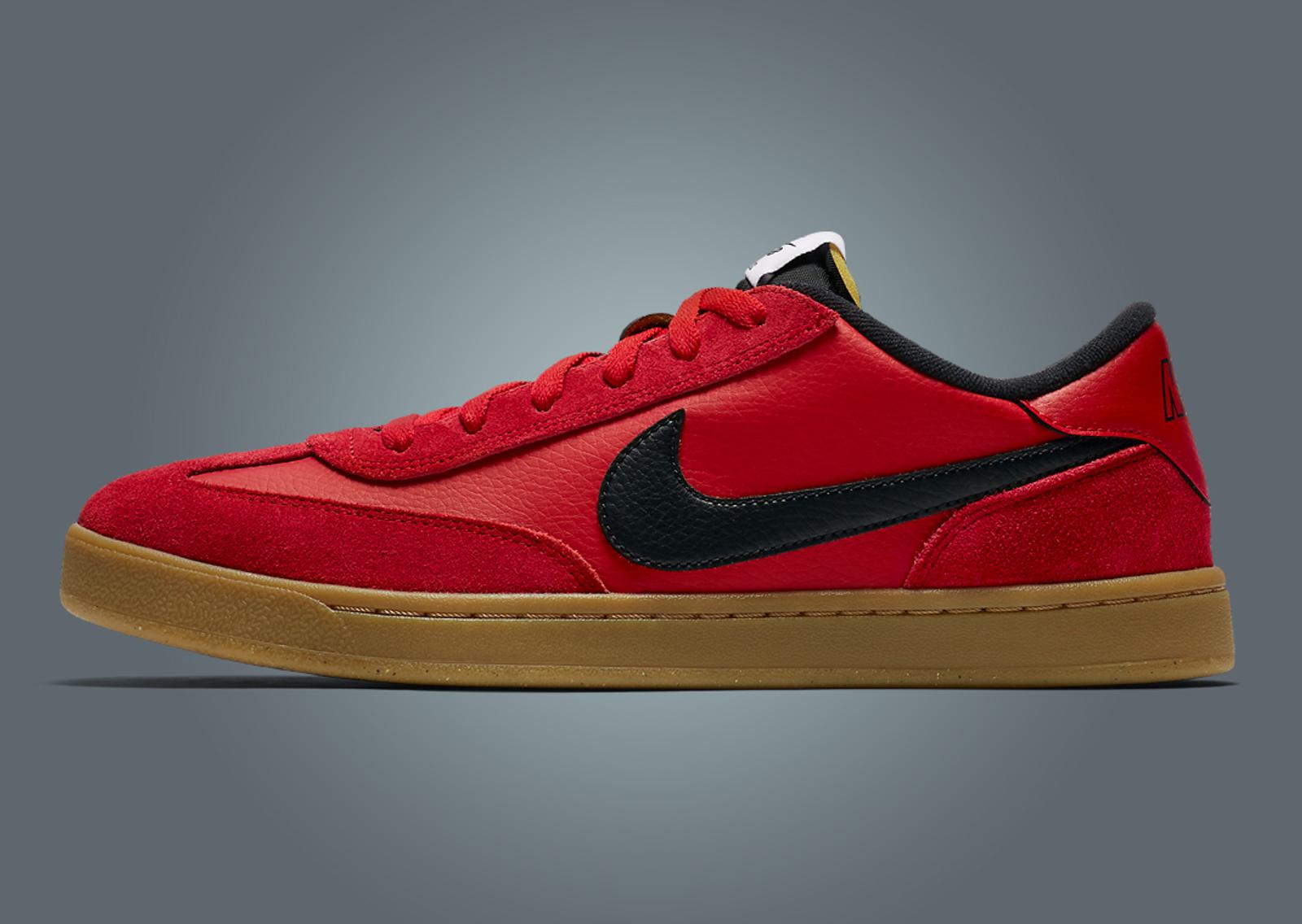 Nike SB FC Classic University Red Black Lateral