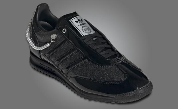 The adidas SL 72 OG Core Black is Accented by Pearls