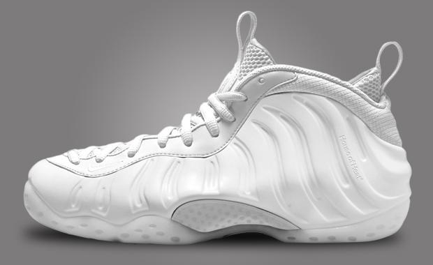 The Nike Air Foamposite One Triple White Returns June 2025