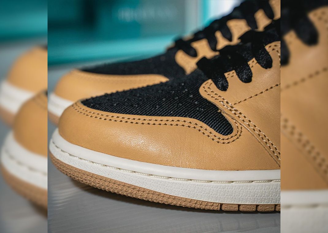 Vachetta Tan Covers The Air Jordan 1 High Heirloom