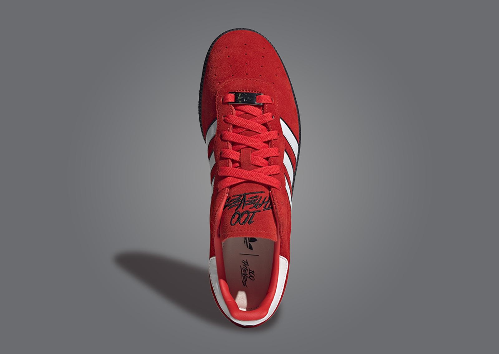 100 Thieves x adidas Palos Hills Red Black Top