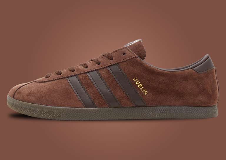 adidas Dublin Brown (size? Exclusive) Lateral
