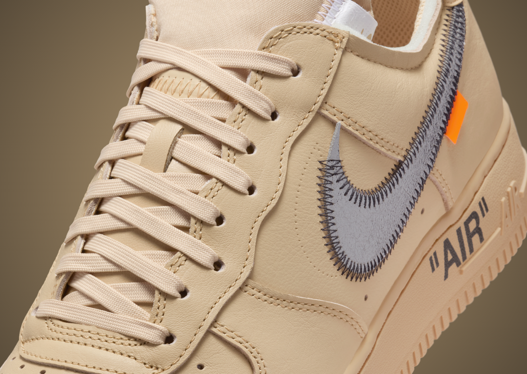 The Virgil Abloh x Nike Air Force 1 Low Sesame Releases Fall