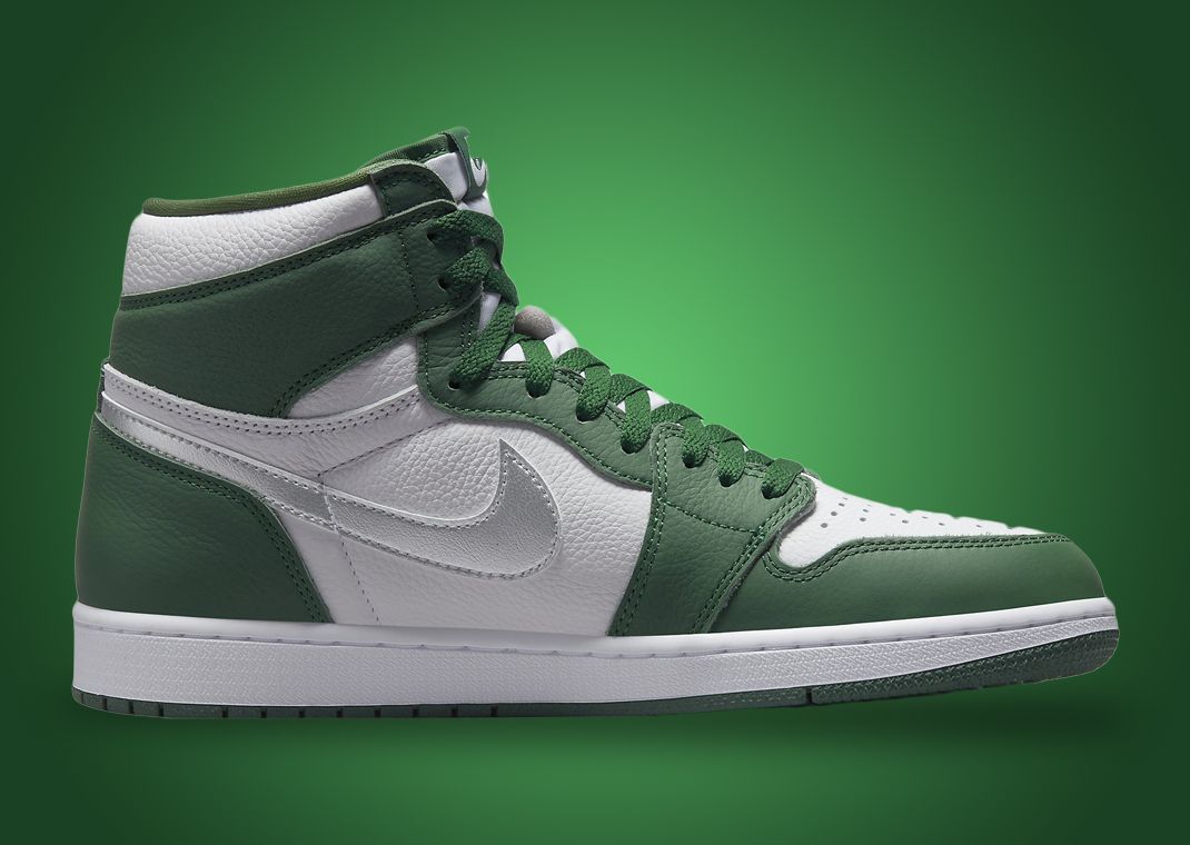 Official Look Air Jordan 1 High Gorge Green