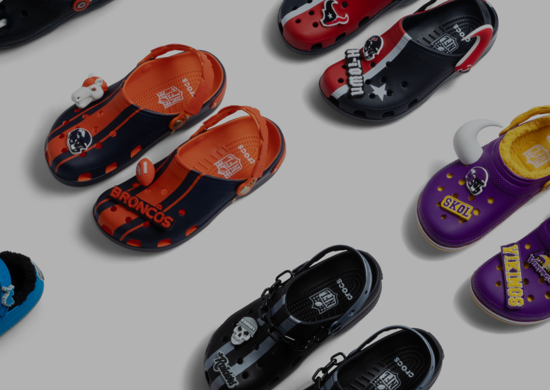 Sports Team Themed Crocs New NFL, Crocs collab on new footwear. These 14 teams get  main image 4