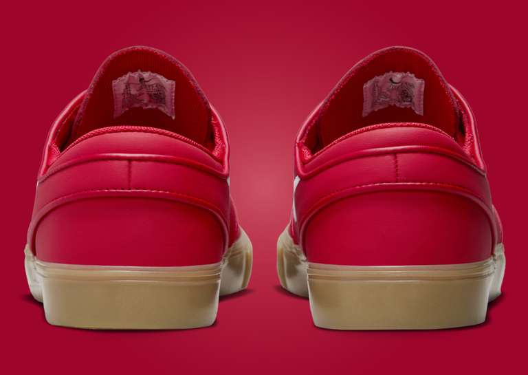 Nike SB Zoom Janoski OG+ University Red Gum Heel