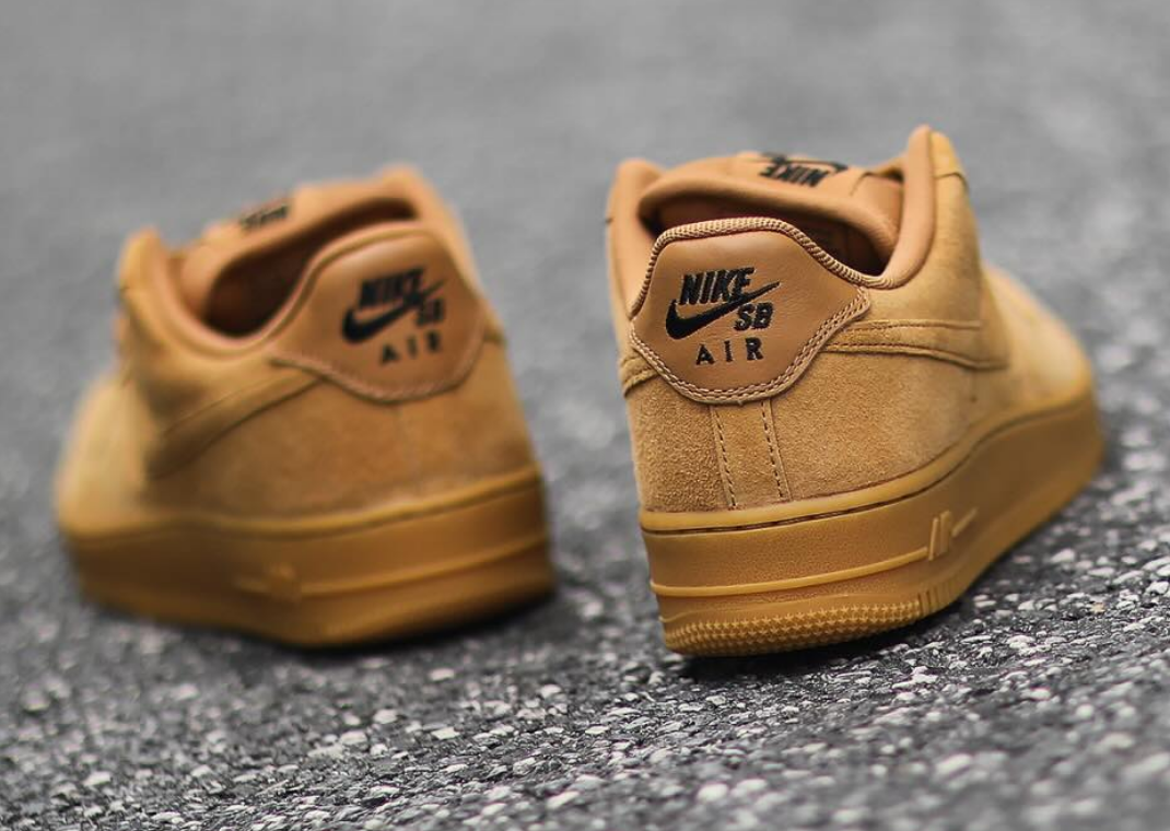 New Images Show Off the Soft Suede of the Wheat Flax Nike SB Air