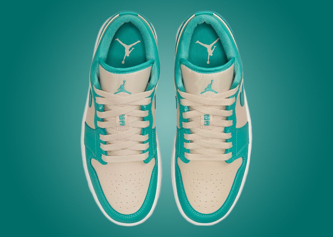 【NIKE】☆(W) Jorda.n 1 Low Sanddrift Washed Teal☆22-26cm Jordan Air Jordan Low 