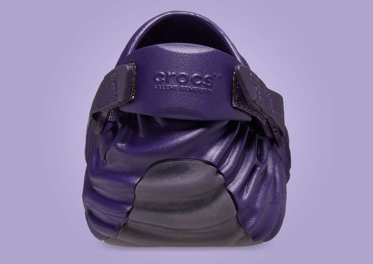 Salehe Bembury x Crocs Pollex Clog Purple Heel