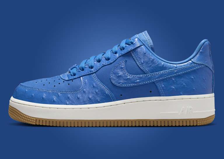 Nike Air Force 1 Low Lux Grandma Star Blue (W) Lateral