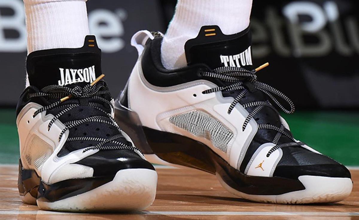 Jayson Tatum Spotted In An Air Jordan 37 Low PE Inspired By Boxing