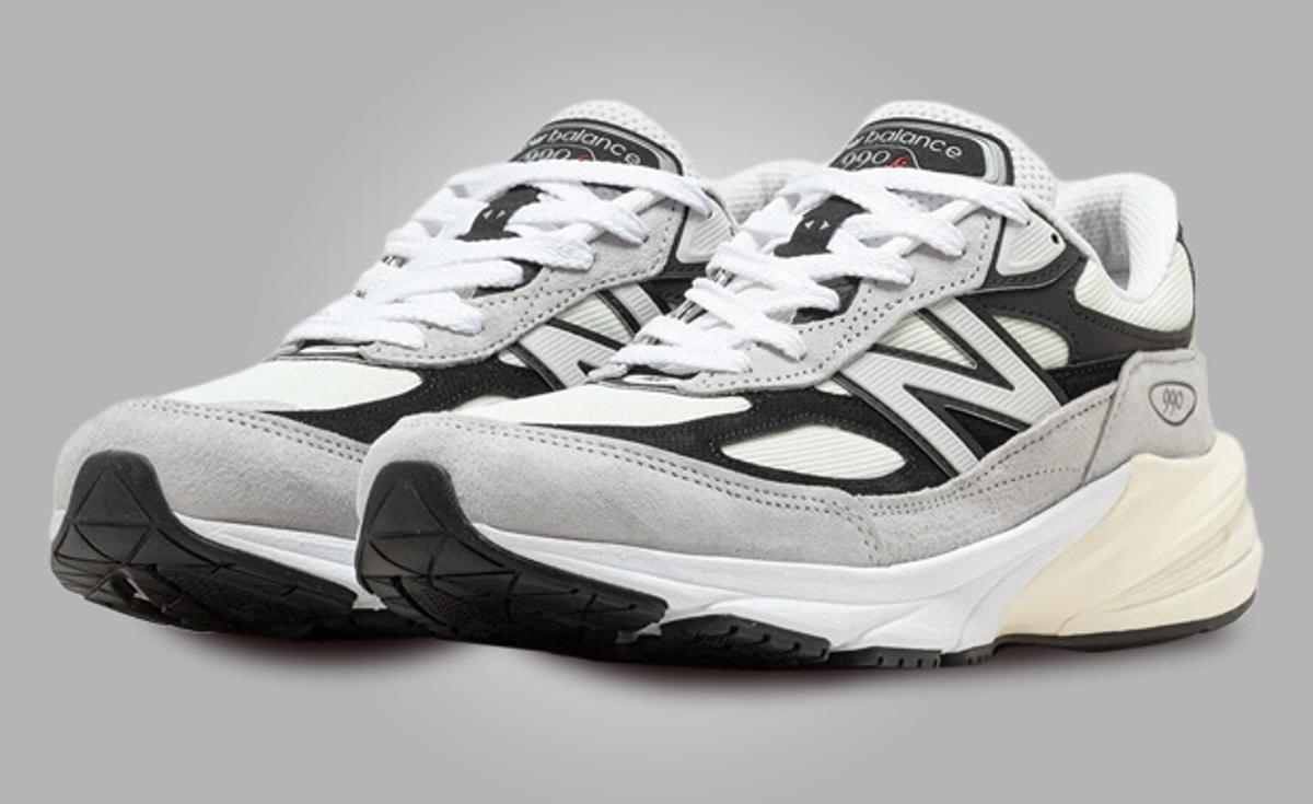 The New Balance 990v6 Made in USA Grey Black Releases September 2023