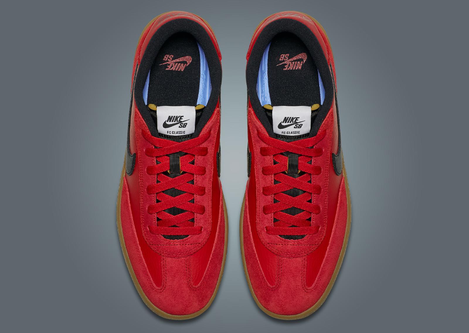 Nike SB FC Classic University Red Black Top