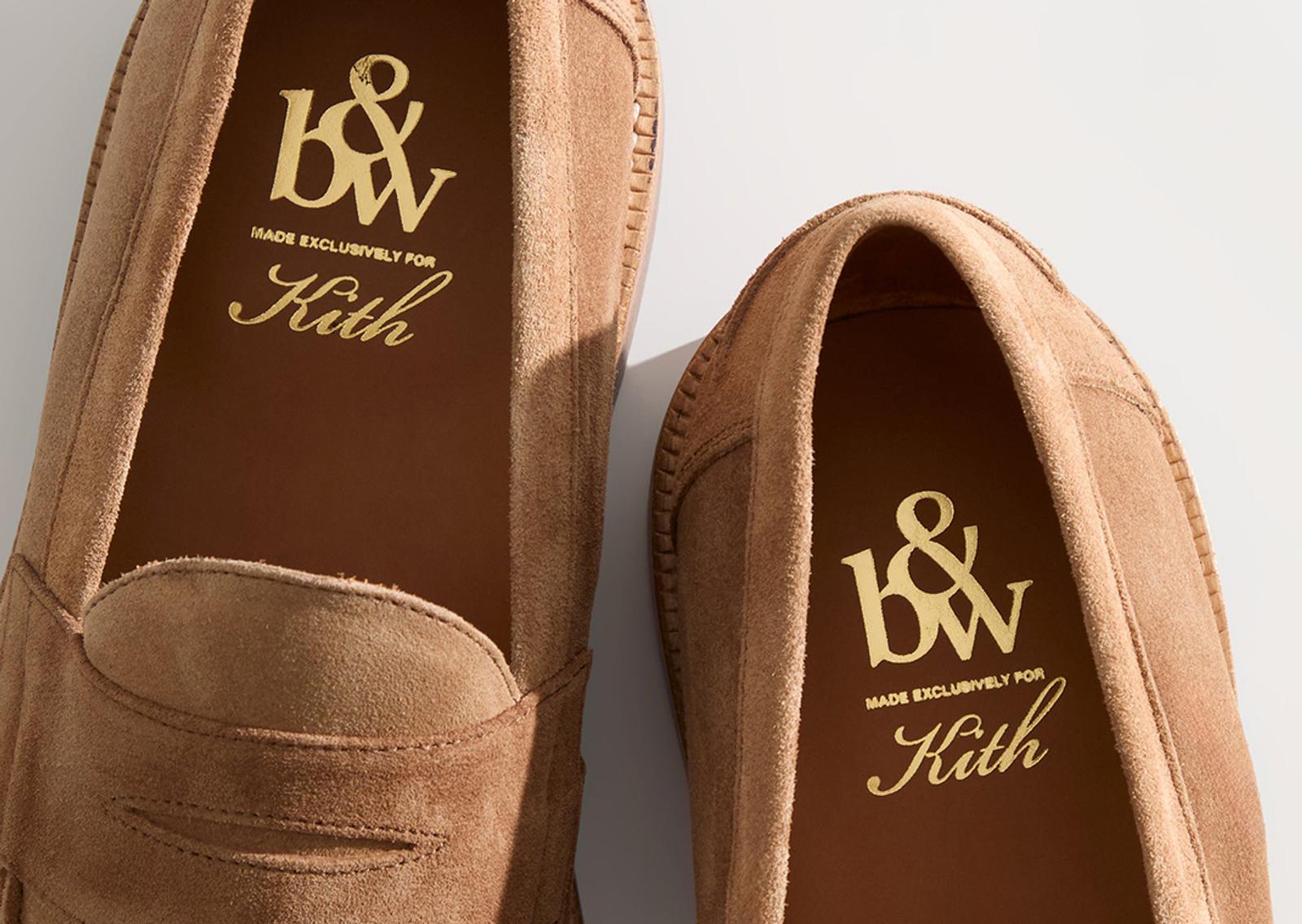 Kith x Blackstock & Weber Ellis Penny Loafer Tan Insole