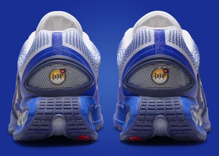 Nike Air Max DN White Racer Blue Heel