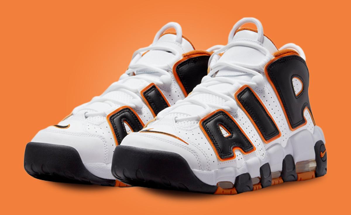 Fiery Orange Outlines The Nike Air More Uptempo Starfish