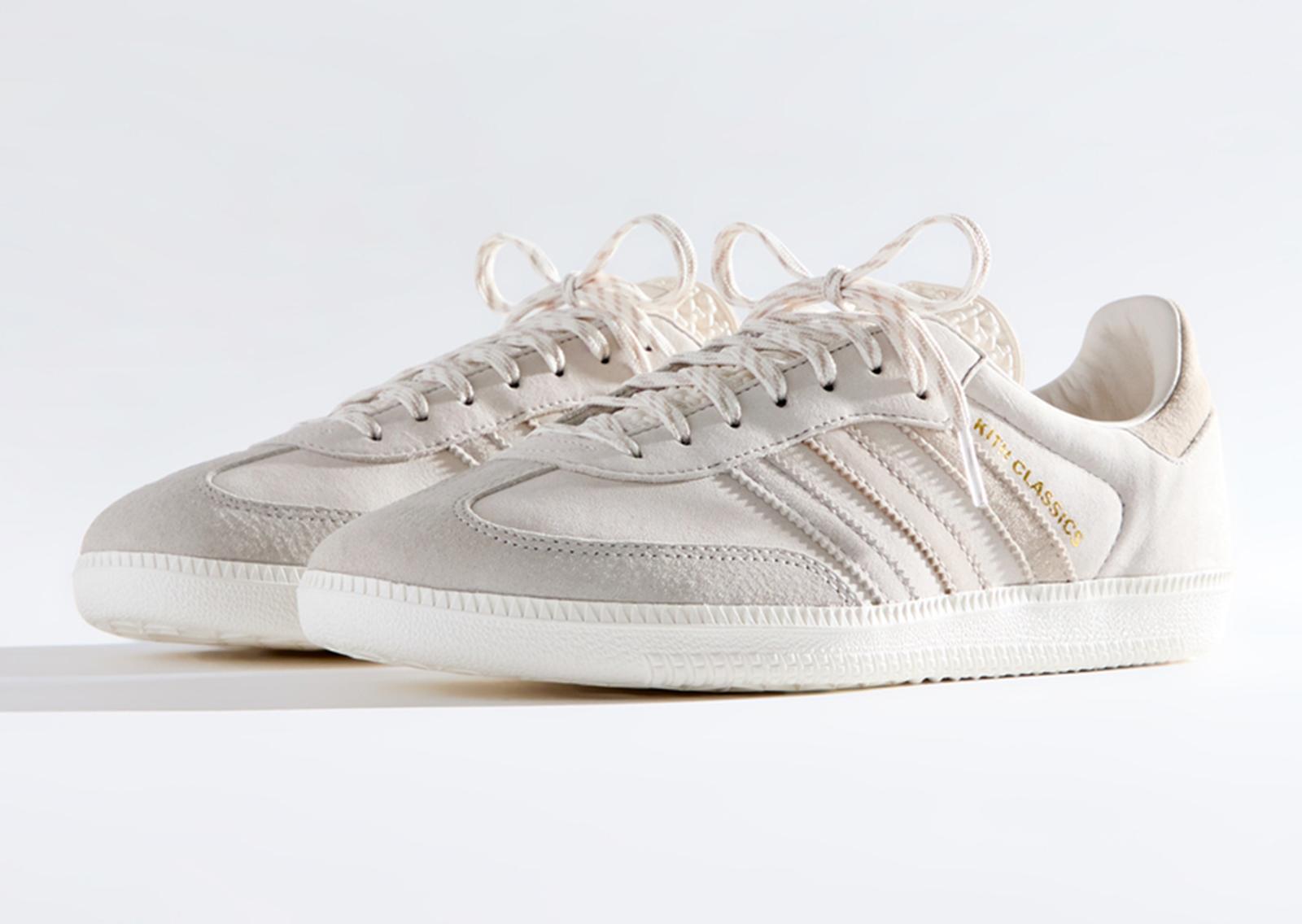 Kith Classics x adidas Originals Samba Summer Palette Angle