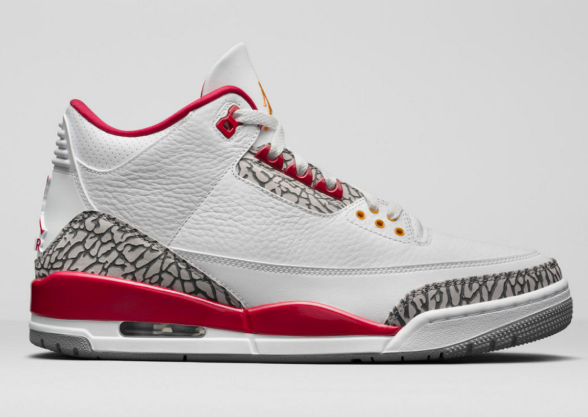 Cardinal Red Accents This Upcoming Air Jordan 3